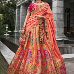 Banarasi Silk Wedding Lehenga