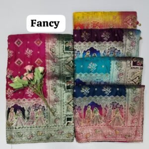 Heavy Dola Silk Saree | Jarkan Work | Heavy Rich Pallu