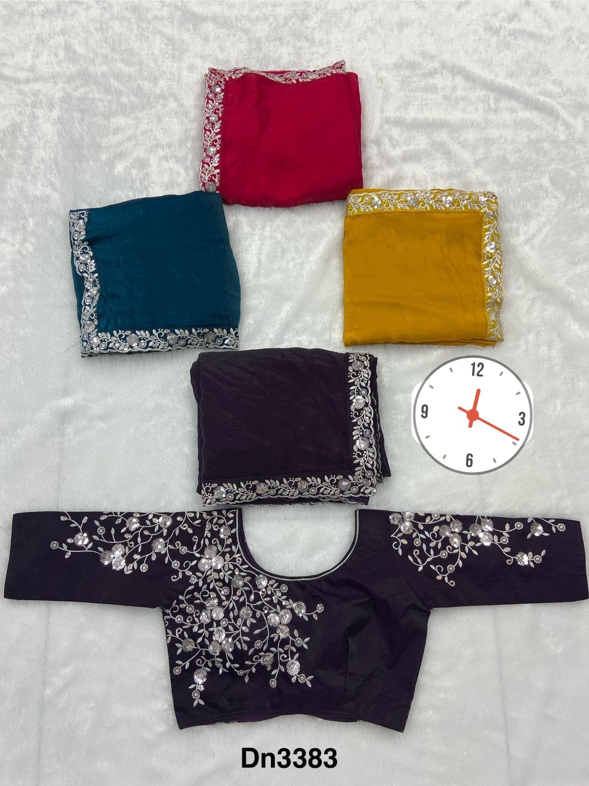 Trending Fancy Saree | Readymade Blouse | Premium Sequence Work