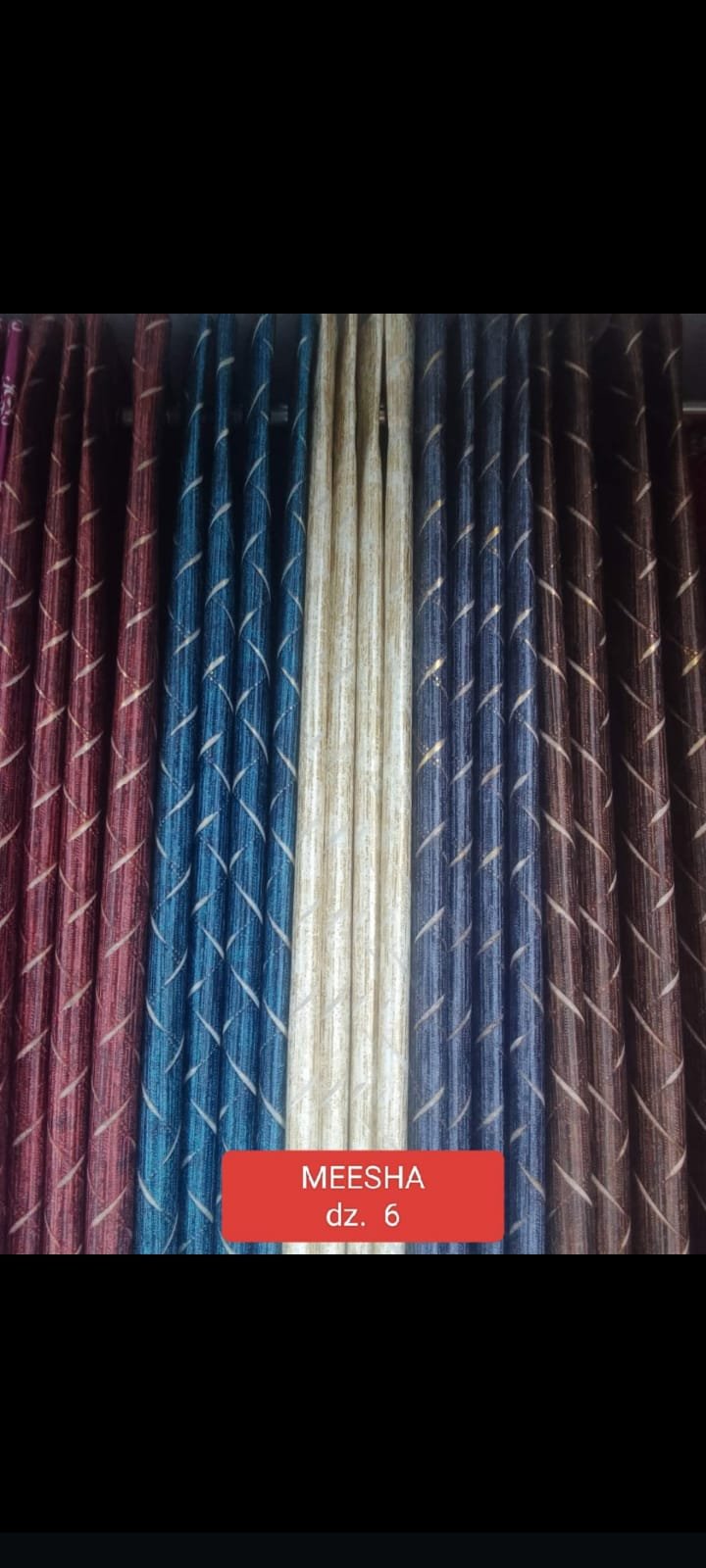 MEESHA dz.6 Premium Textured Curtains