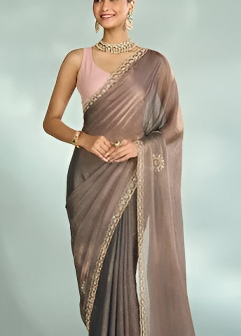 Soft Chinon Daily Saree