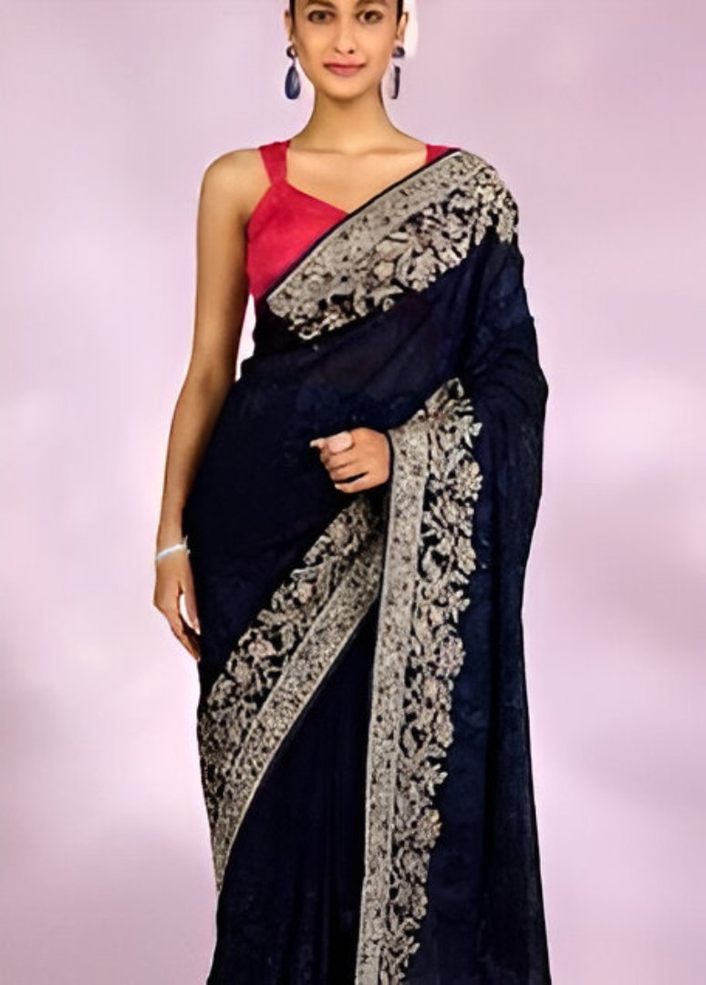 Classic Georgette Daily Wear Saree
