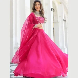 Soft Organza Lehenga