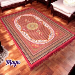 Maya Premium Red Persian Carpet for Living Room